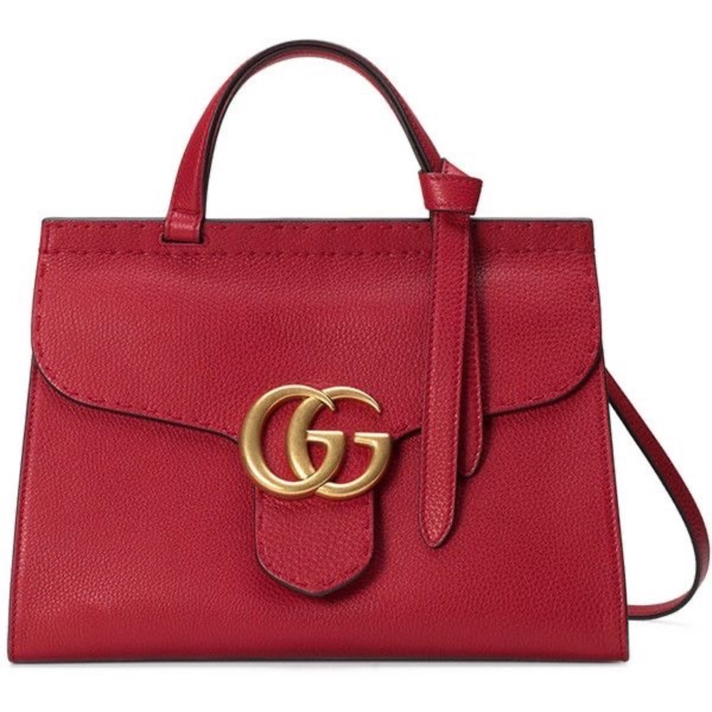 GUCCI GG Marmont Top Handle Bag Small